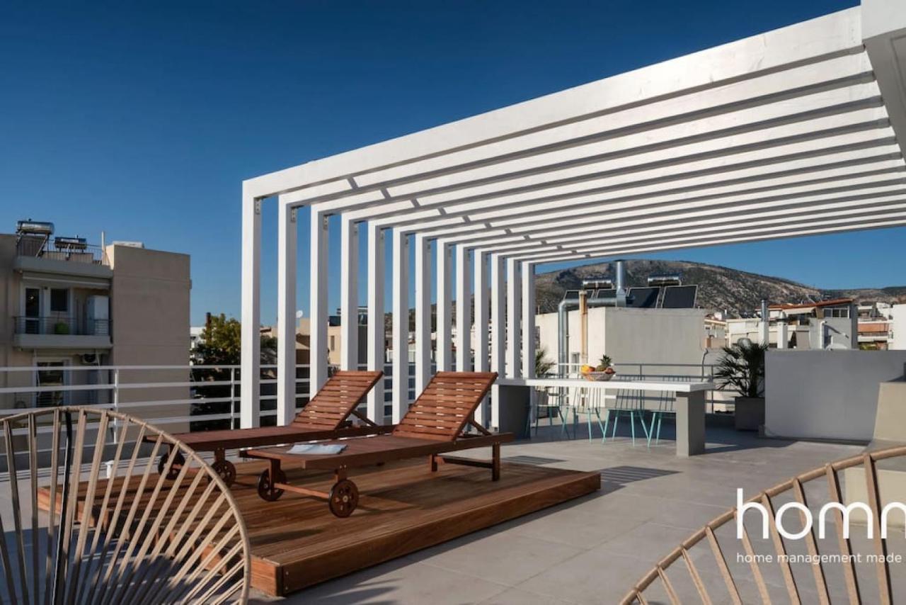 Brand New Homm Penthouse In Ano Glyfada, Dilou Daire Atina Dış mekan fotoğraf