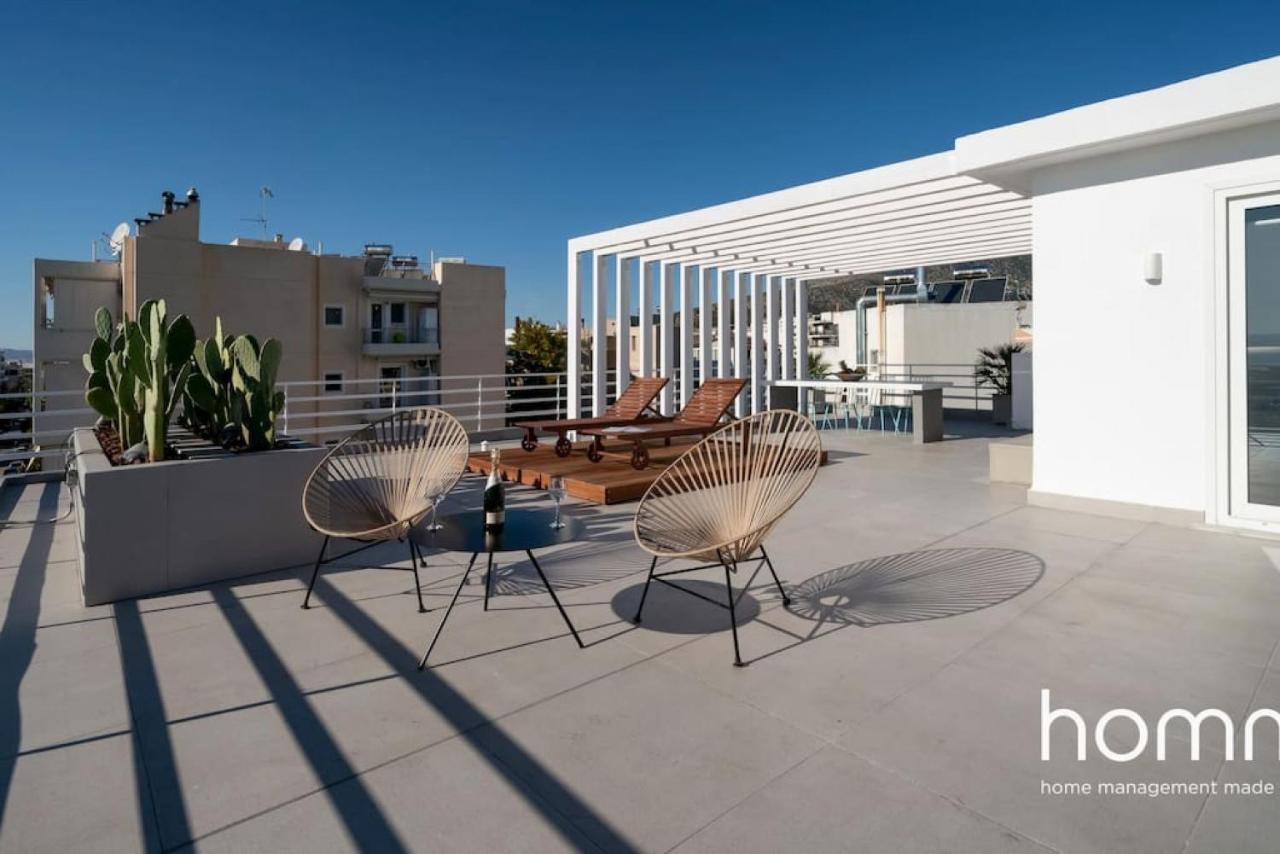 Brand New Homm Penthouse In Ano Glyfada, Dilou Daire Atina Dış mekan fotoğraf