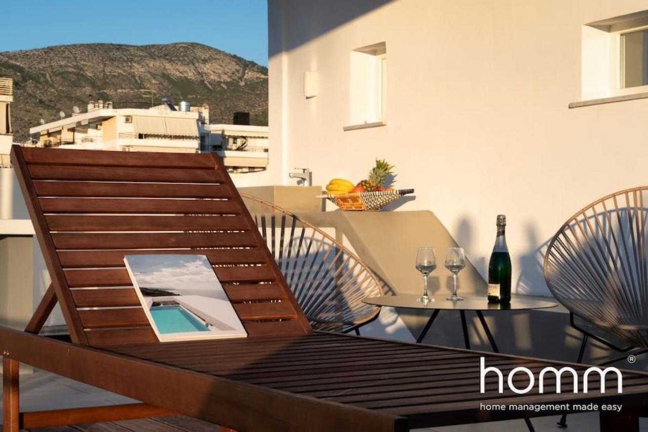 Brand New Homm Penthouse In Ano Glyfada, Dilou Daire Atina Dış mekan fotoğraf